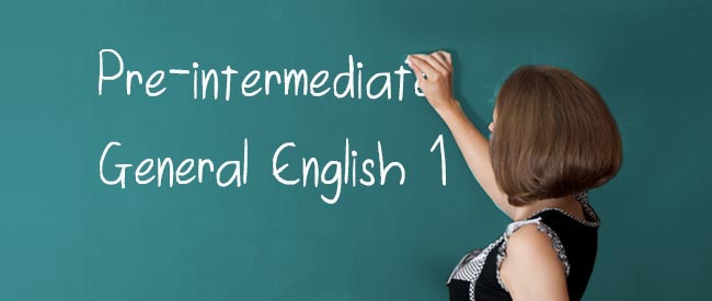 Pre-intermediate - General Language